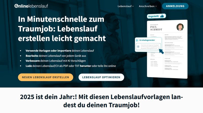 OnlineLebenslauf