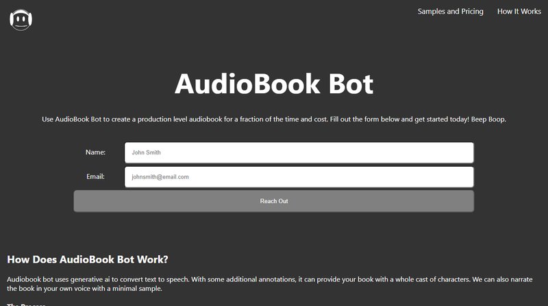 AudioBook Bot