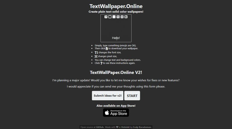 TextWallpaper.Online