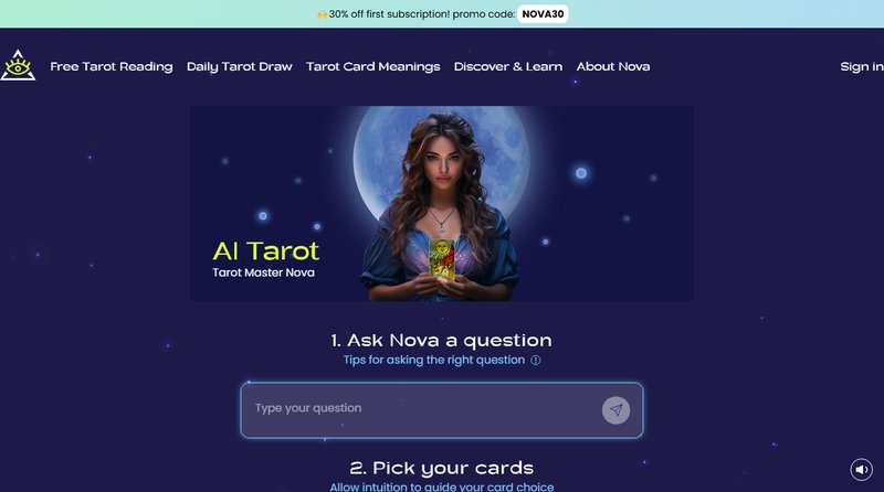 AI Tarot Nova