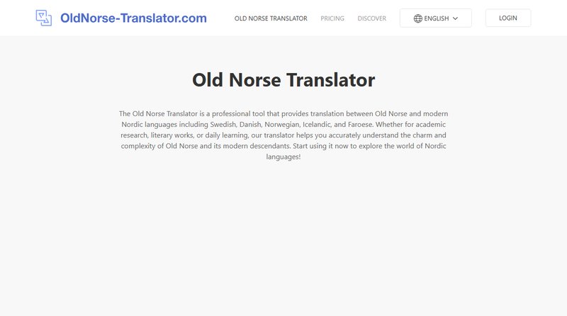 Old Norse Translator