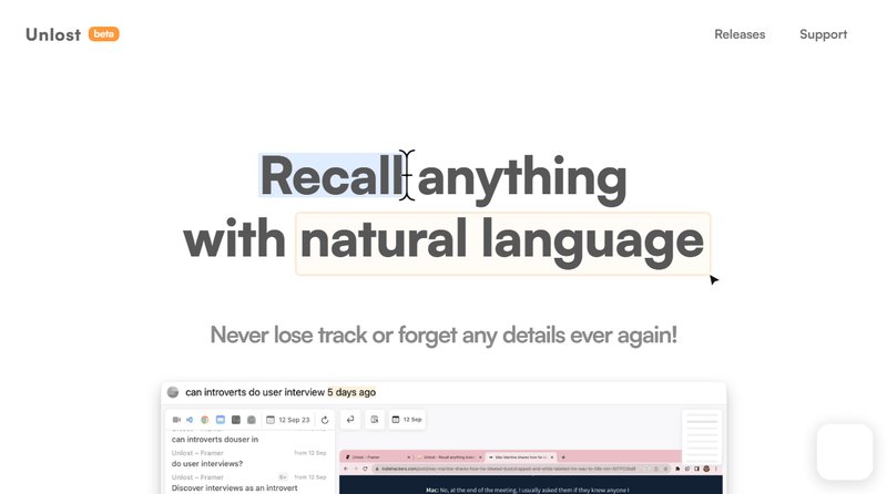 Unlost