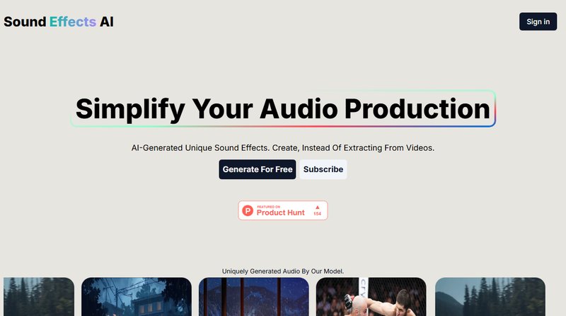 Sound Effects AI