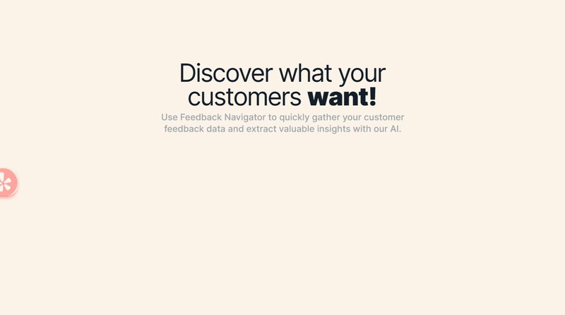 Feedback Navigator