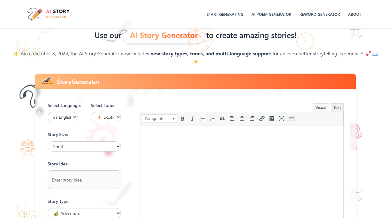 AI Story Generator