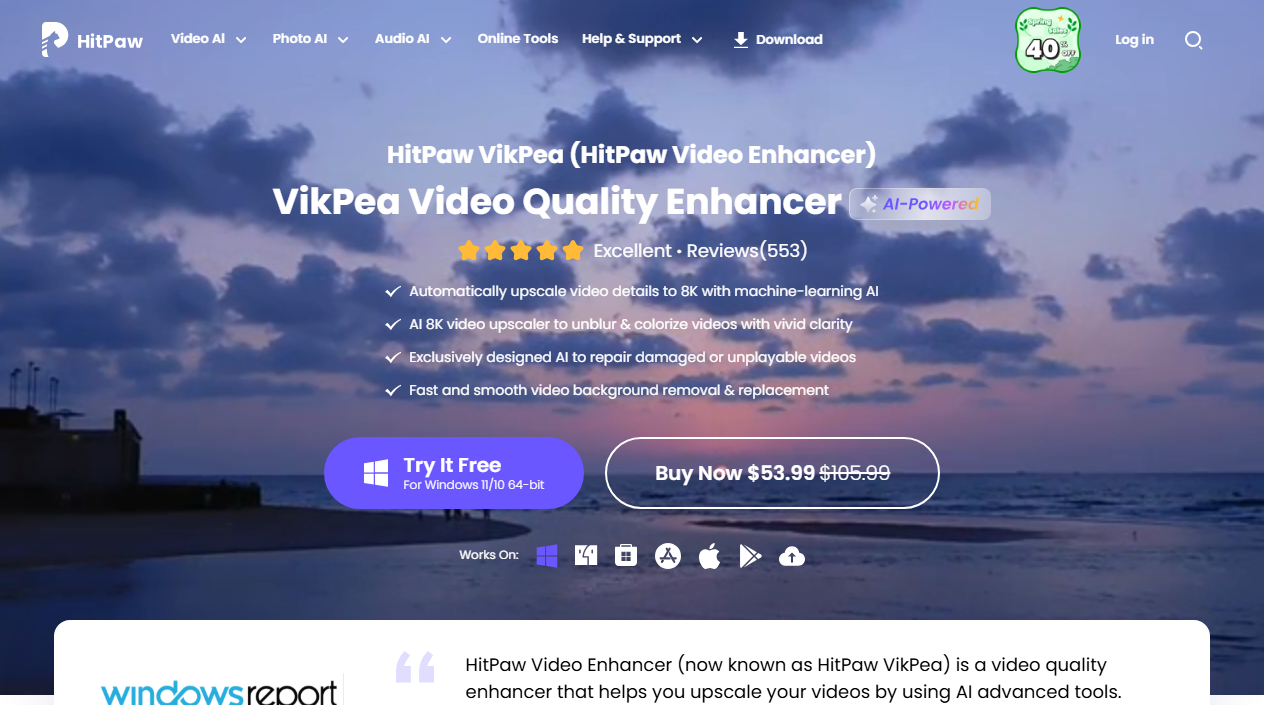 HitPaw Video Enhancer